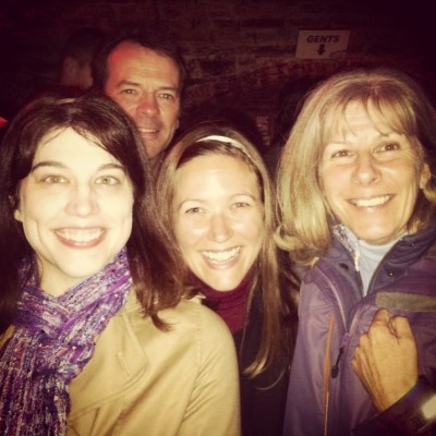 with Ian & Carol at The Cavern